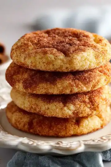 Sweet, spicy cinnamon sugar cookies, perfect for baking lovers and cookie enthusiasts.